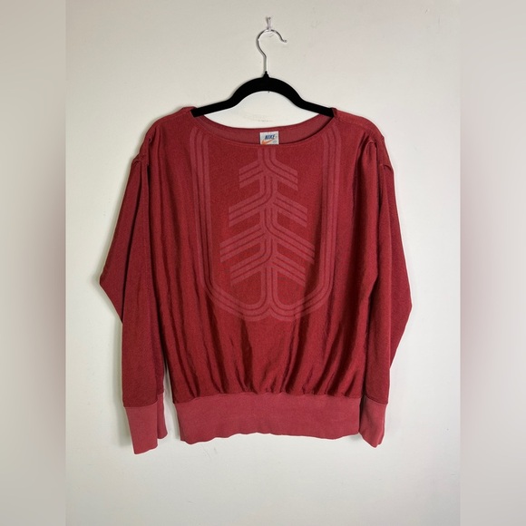 Vintage Nike Sportswear Sweatshirt Small 80s 90s Orange Tag Oregon Track Retro - Picture 13 of 16